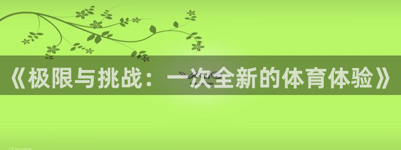 欧亿体育官方正版app集团logo：《极限与挑战：一